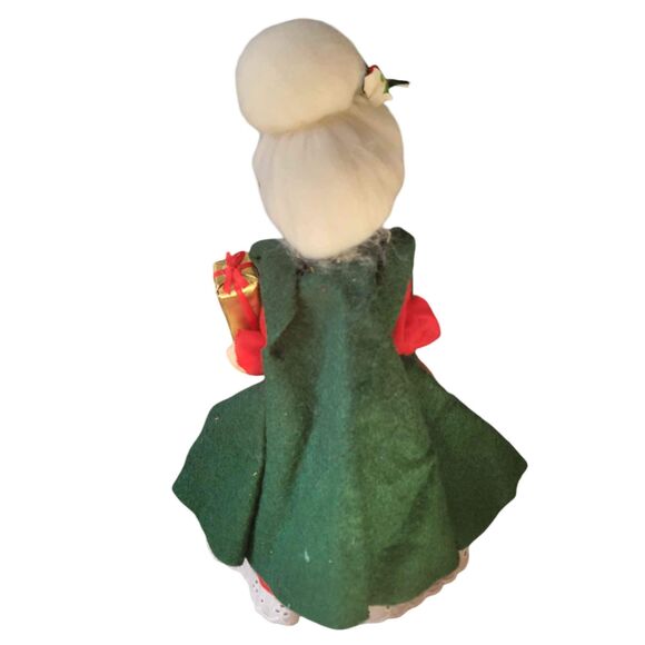 Vintage Mrs. Claus Christmas Tree Topper - Picture 4 of 7